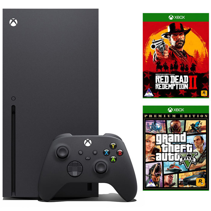 Xbox Series X 1TB with Red Dead Redemption 2 & GTA Premium Edition