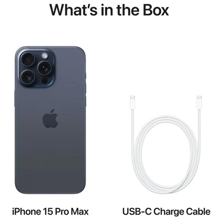 iPhone 15 Pro Max 1TB - Blue Titanium