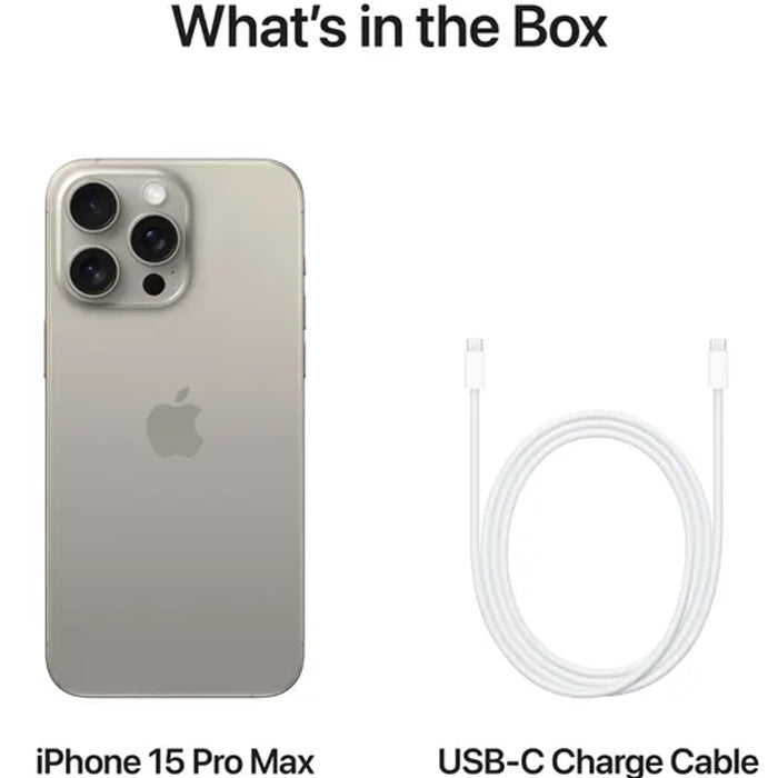 iPhone 15 Pro Max 1TB - Natural Titanium